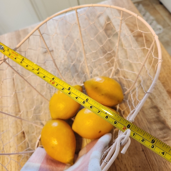 Farmhouse chicken wire basket - Picture 8 of 12